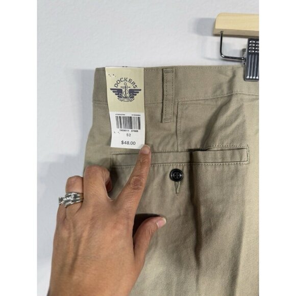 Dockers The Perfect Short Casual Utility Shorts Khaki Men Big & Tall Size 52 NWT - Picture 10 of 15